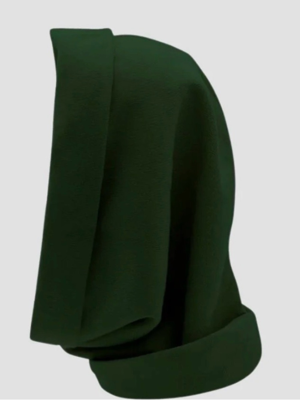 Hairbella Satin Lined Waterproof Infinity Rain Scarf - Forest Green